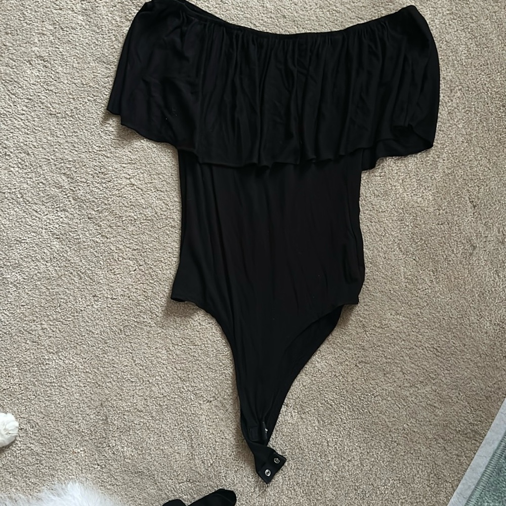 Fashion nova off the shoulder bodysuit